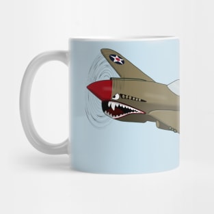 Flying Tiger (Large Design) Mug